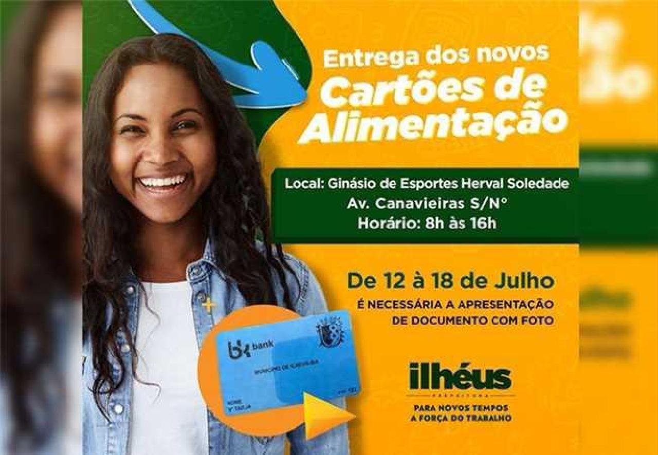 PREFEITURA DE ILHÉUS INICIA ENTREGA DE NOVOS CARTÕES DO TICKET ALIMENTAÇÃO PARA SERVIDORES PÚBLICOS 