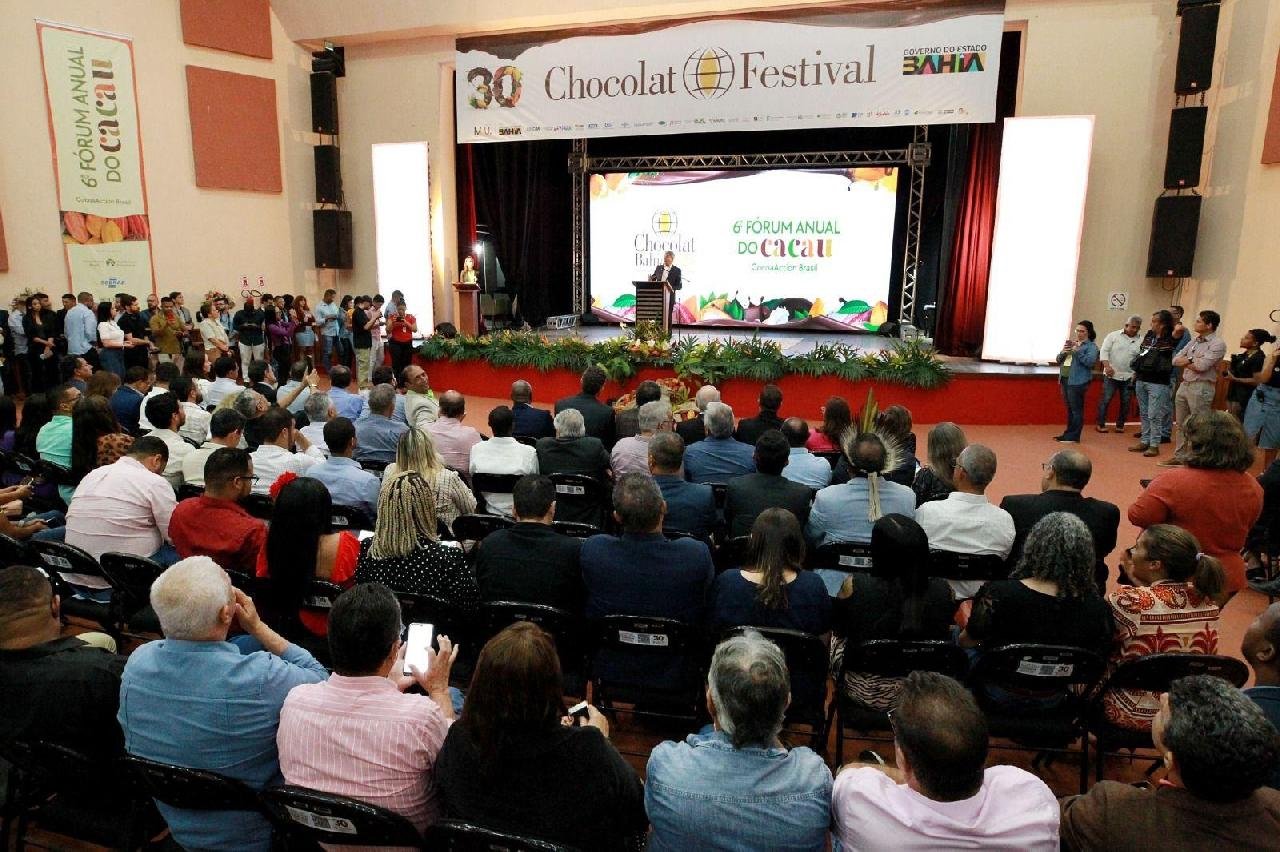 CHOCOLAT FESTIVAL DE ILHÉUS É ABERTO NESTA QUINTA (20); GOVERNADOR PARTICIPA DO EVENTO