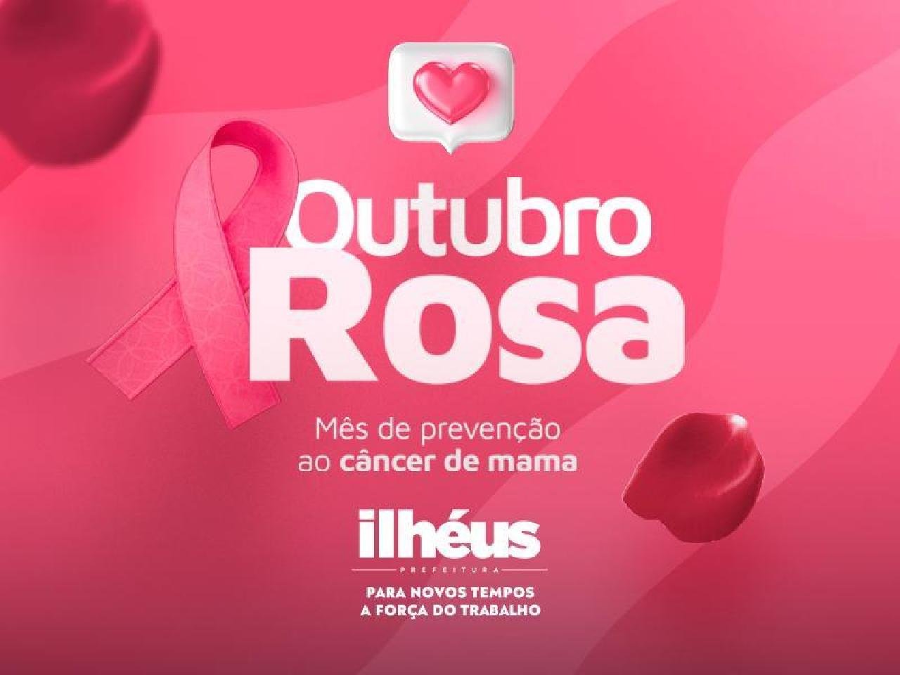 EM ALUSÃO AO OUTUBRO ROSA, PREFEITURA PROMOVE MEGA AÇÃO NO CENTRO DE CONVENÇÕES NESTA SEXTA (20)