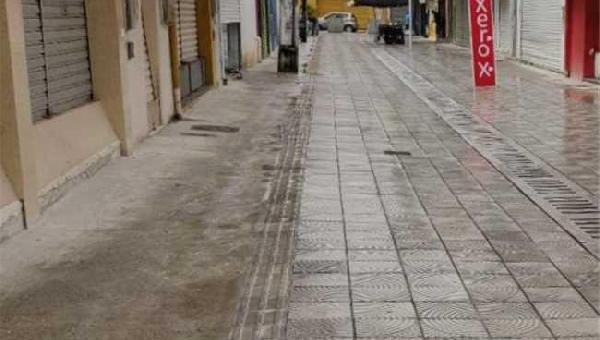 CALÇADÃO DA RUA ERNESTO SÁ, NO CENTRO DE ILHÉUS TOTALMENTE REVITALIZADO