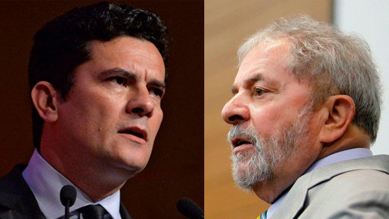 MORO E LULA SÃO MAIS CONFIÁVEIS QUE BOLSONARO