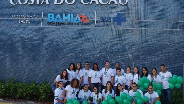 HOSPITAL REGIONAL COSTA DO CACAU INICIA  AÇÕES EM PROL DO SETEMBRO VERDE