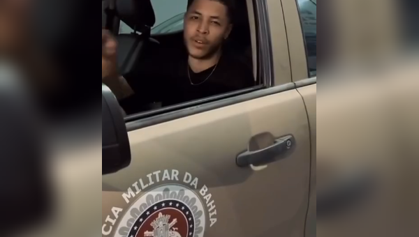 COMANDO GERAL DA POLÍCIA MILITAR INVESTIGA GRAVAÇÃO DE CLIPE DENTRO DE VIATURA DA PMBA