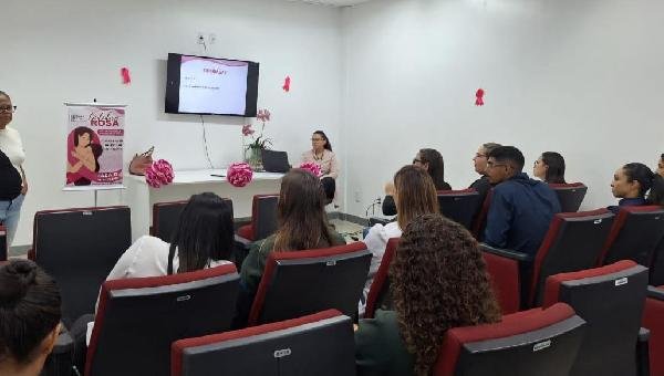 HRCC PROMOVE PALESTRA SOBRE CONSCIENTIZAÇÃO E PREVENÇÃO DO CÂNCER DE MAMA