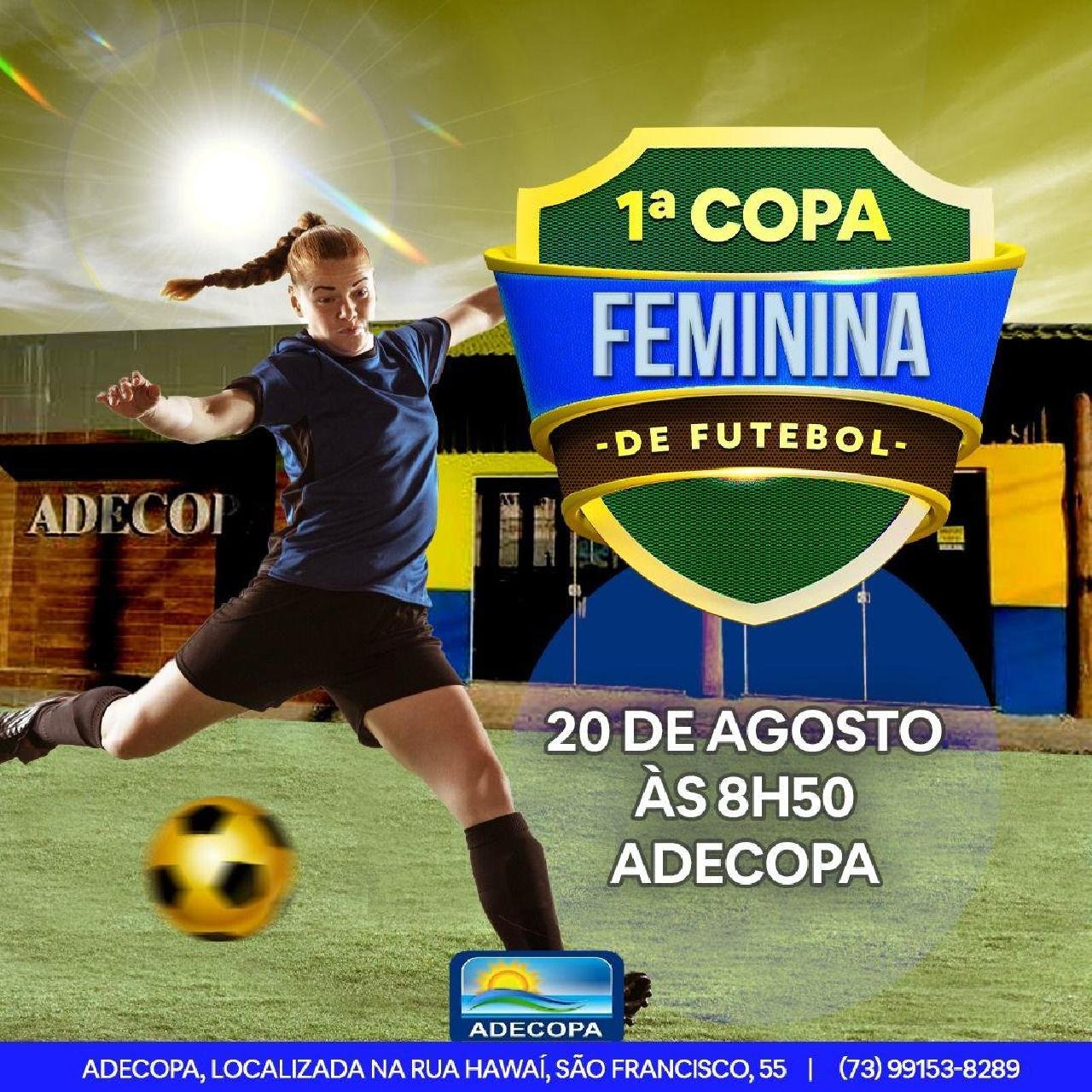 DOMINGO COMEÇA A 1° COPA FEMININA DE FUTEBOL DE ILHÉUS 