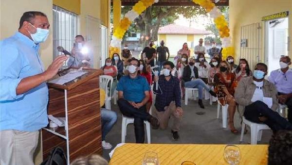 MÁRIO ALEXANDRE ENTREGA ESCOLA GISELA SOARES TODA REFORMADA