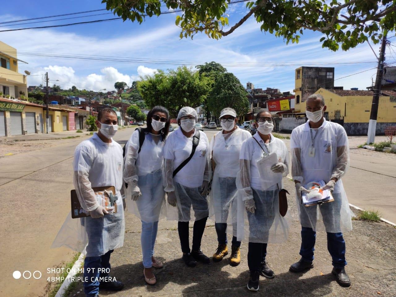 PREFEITURA DE ILHÉUS REALIZA BLOQUEIO SANITÁRIO PARA ORIENTAR A POPULAÇÃO SOBRE O CORONAVÍRUS