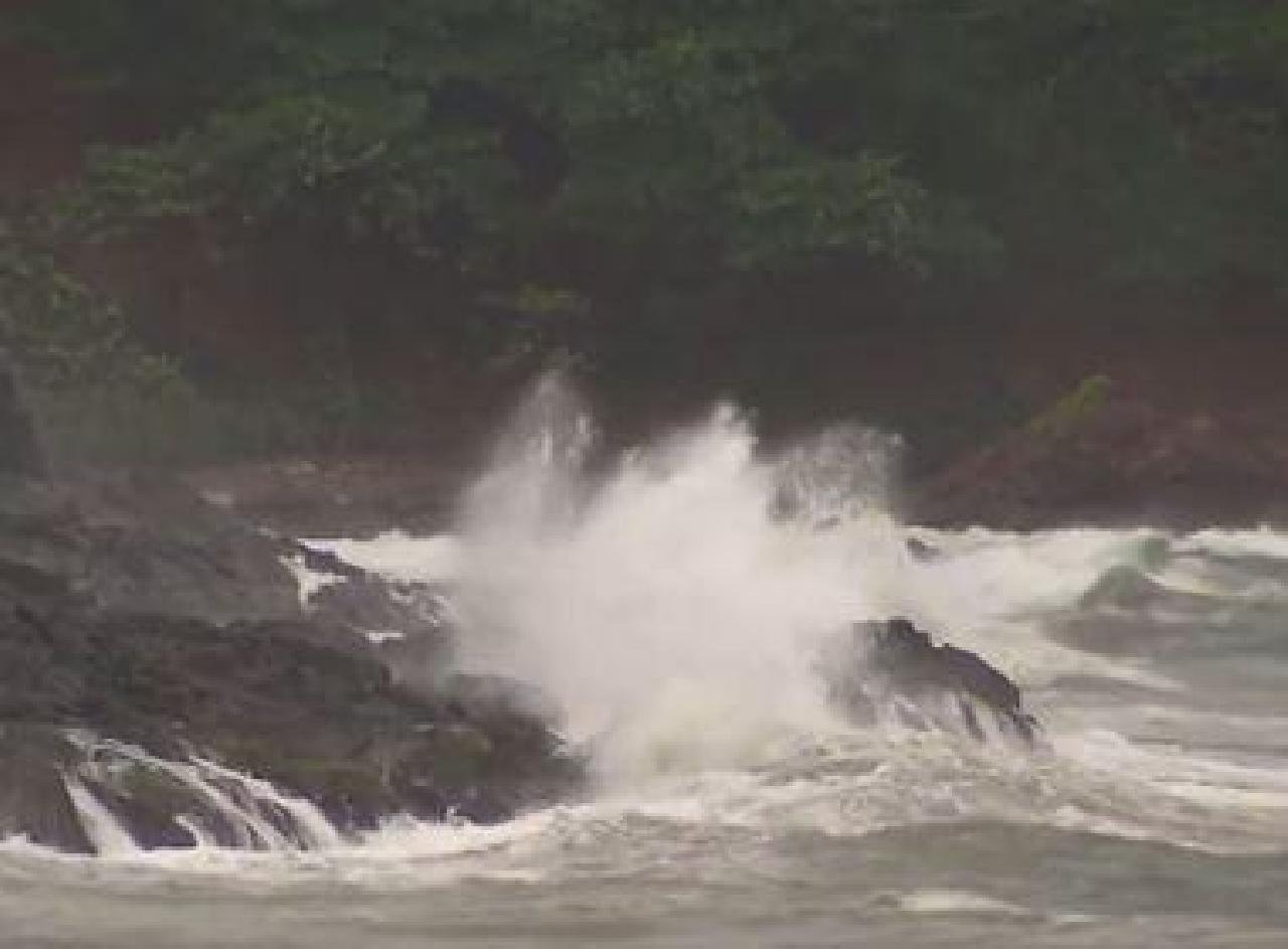  MARINHA EMITE ALERTA PARA VENTOS DE ATÉ 60 KM NA FAIXA LITORÂNEA DA BAHIA