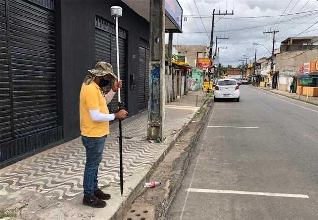 INICIADO LEVANTAMENTO TOPOGRÁFICO NA ZONA NORTE DE ILHÉUS