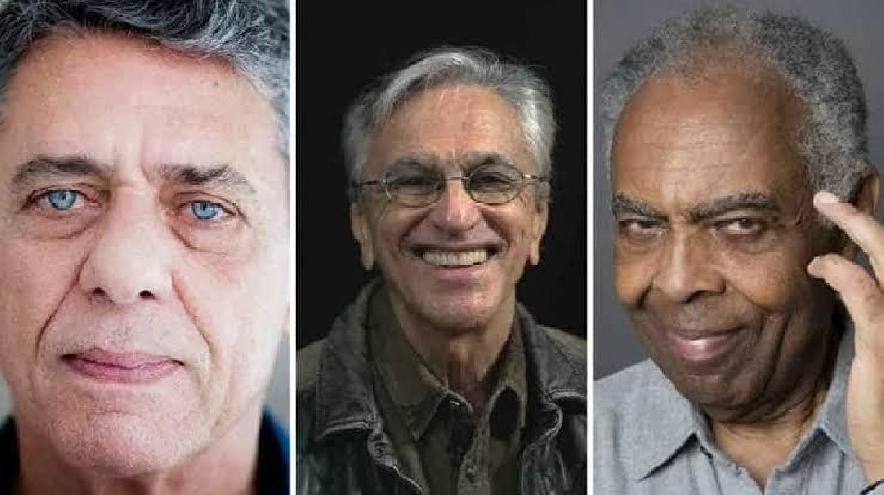 UESC VAI CONCEDER TÍTULO DE DOUTOR HONORIS CAUSA PARA CAETANO VELOSO, CHICO BUARQUE E GILBERTO GIL EM 2024