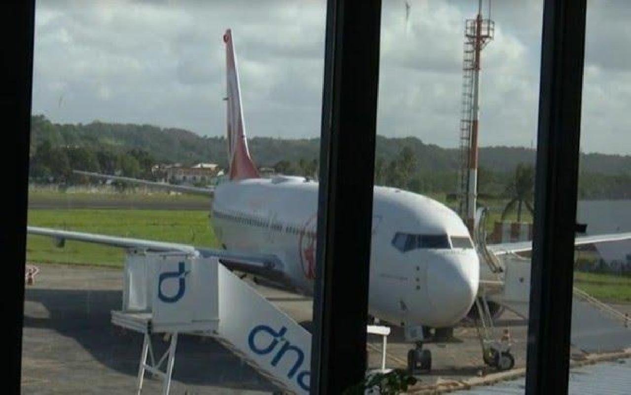 AVIÃO BATE EM OUTRA AERONAVE DURANTE MANOBRA EM AEROPORTO DE ILHÉUS