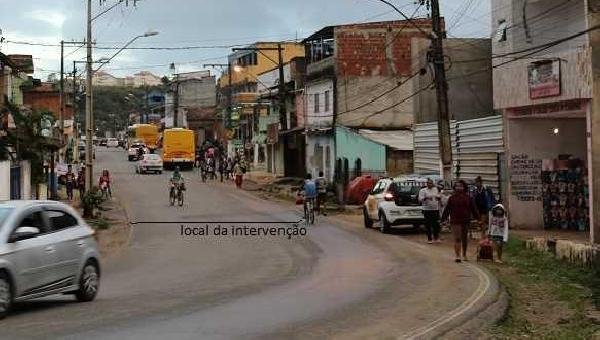 INTERVENÇÃO NO VILELA DEVE ALTERAR ROTINA DE MORADORES NESTA SEGUNDA